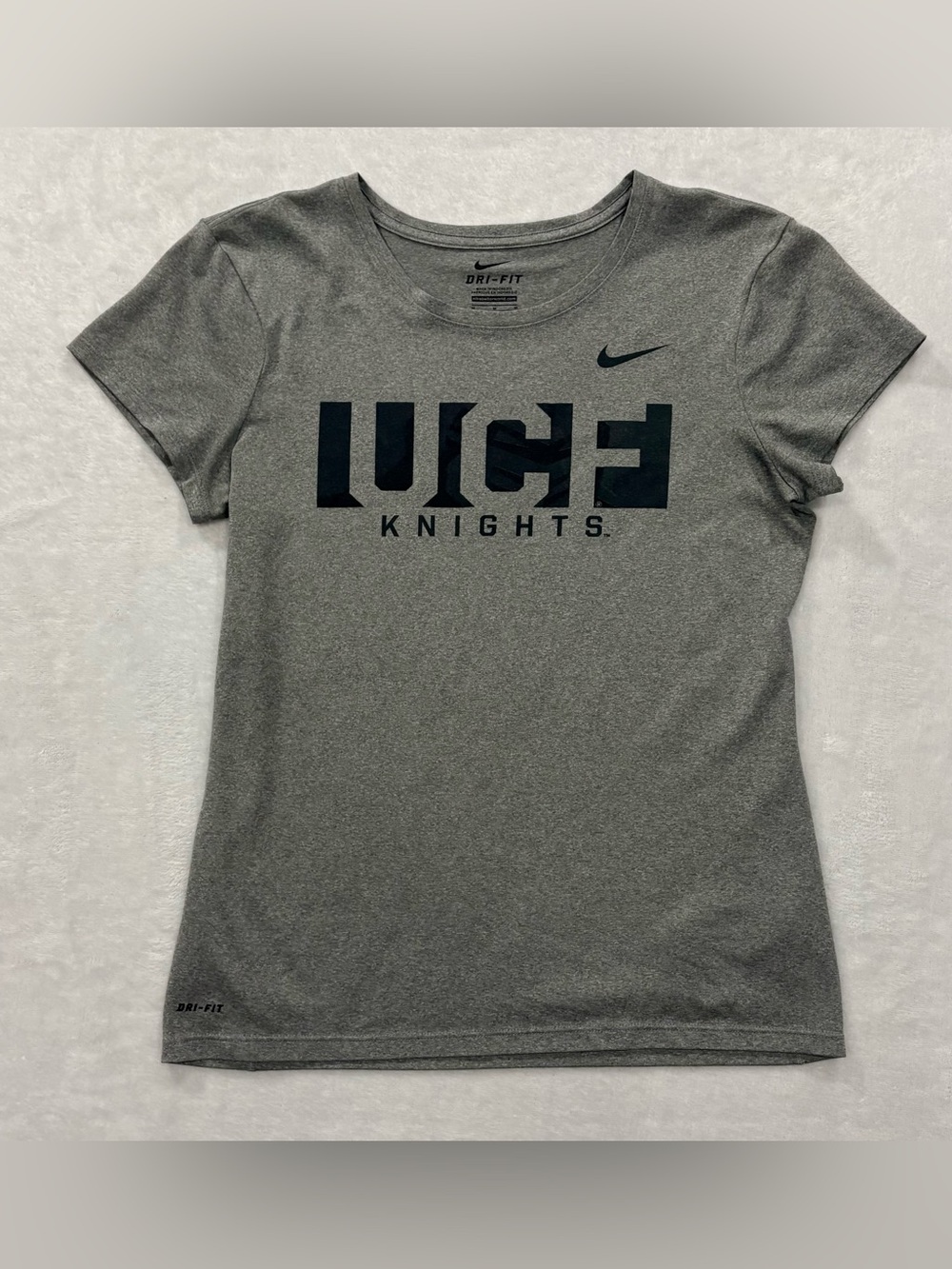 Nike University of Central Florida UCF Knights Gray Athletic Shirt Womens Size M
